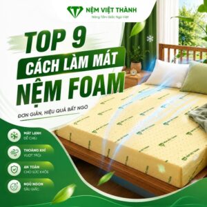 cach lam mat nem foam 1